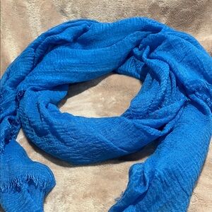 Elegant Blue Scarf